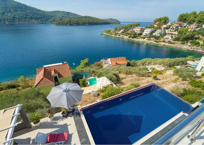 Franka With Pool And Sea View Villa