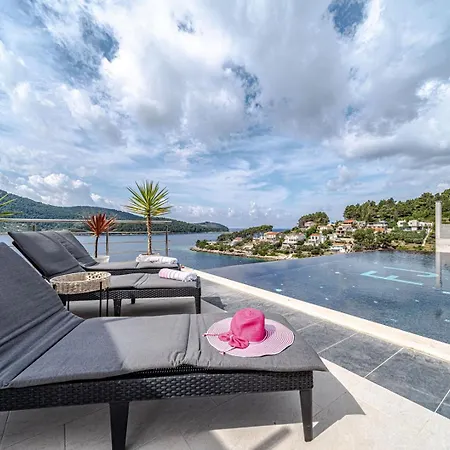Franka With Pool And Sea View Villa *