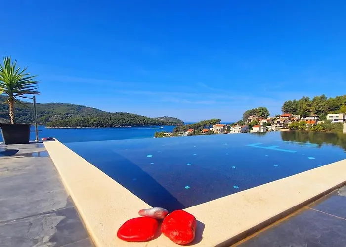 Franka With Pool And Sea View Villa *